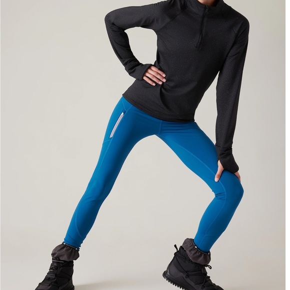 Athleta WHISTLER HALF ZIP - reflective dot - Picture 4 of 8